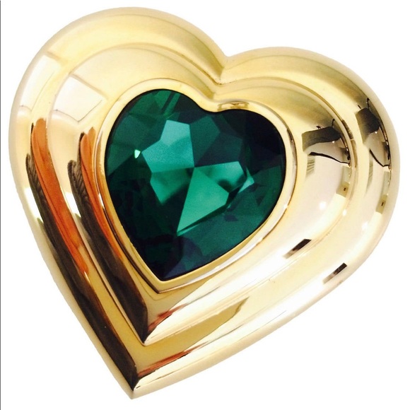 Yves Saint Laurent Other - Vintage Yves saint Laurent heart shaped compact